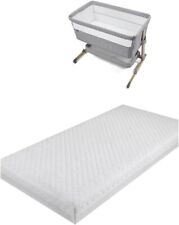 Cot Mattress to fit Babylo Cozi Sleeper  87 x 44 x 5CM Quilted FULLY BREATHABLE