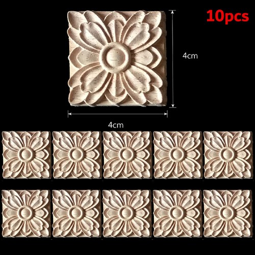 10pcs unpainted wooden - 10pcs,