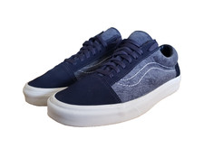 Vans Old Skool Paisley Parisian Night Blue True White Shoes Men's Size 11.5 NEW