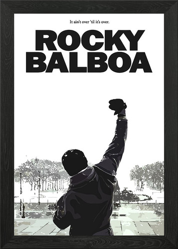 Rocky balboa framed wall art - rocky,