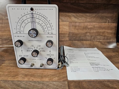 Heathkit 102 signal - heathkit, rf