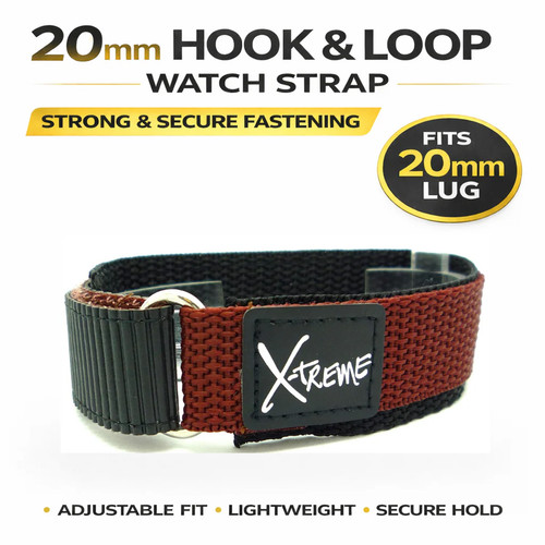 Treme 20mm brown - brown, tough