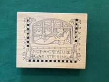 Wooden Rubber Stamp-New/Stock