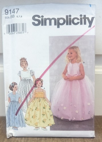 Flower girl sewing pattern - girl,
