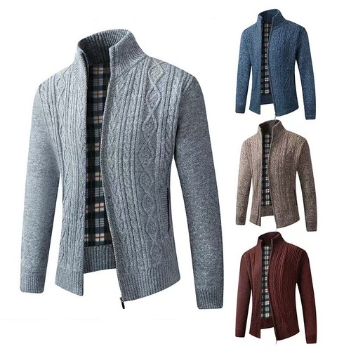 Mens fleece lined cable - fleece,