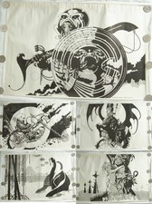 set of 5 ORIGINAL HAWKWIND