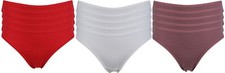 Ex-Store Multipack High Leg Cotton Rich Knickers