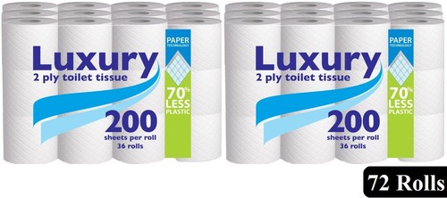 Toilet rolls ply 200 sheets - rolls,