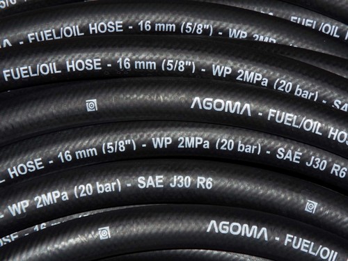 Reinforced nitrile fuel hose - reinforced,