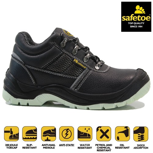 Mens leather safety steel - mens,
