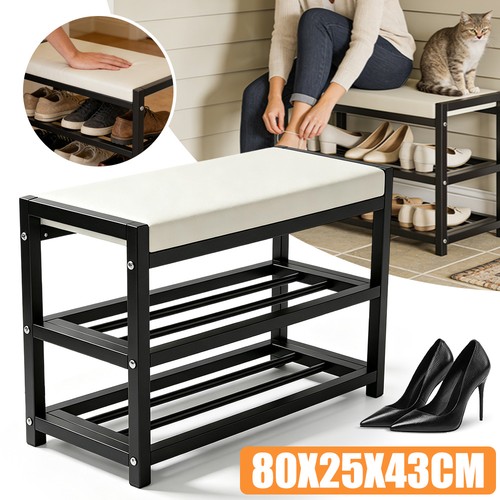 Shoe storage rack bench - rack,