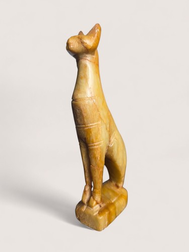 Hand carved alabaster egyptian - alabaster,