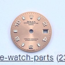 Genuine Rolex Datejust Date 26mm 69240 69174 Salmon Pink Dial 79240