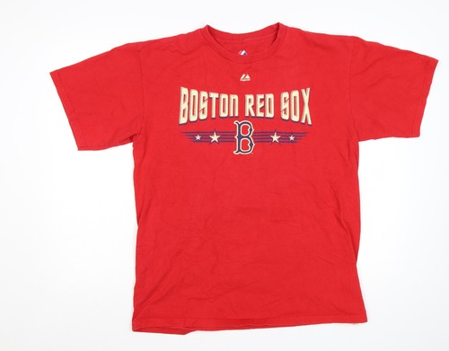 Majestic men red boston - red,
