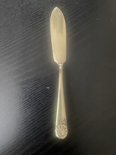 Silver plated butter knife - silver-plated,