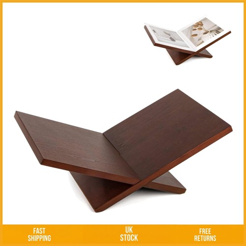 Elegant wooden open - open, book