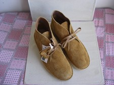 Clarks Originals Desert Boots Tan Suede UK 10.5 Euro 45 NWT Natural Crepe Sole