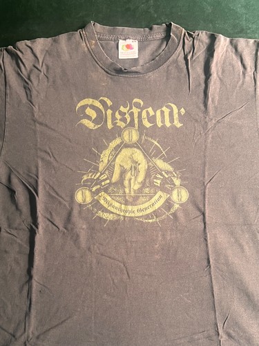 Vintage disfear shirt mens - mens, l