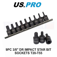 US PRO TOOLS 9pc 3/8" Dr