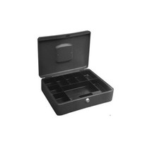 High Capacity Cash Box 300mm Deep with Coin Tray 8 Part and Note Section 3 Part