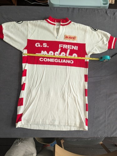 Vintage wool cycling jersey