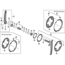 Shimano Spares FC-M430-8 chain