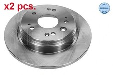 X2 PCS REAR BRAKE DISC ROTOS