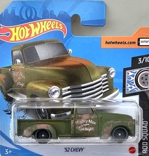 Hot Wheels 52 Chevy Green Rod