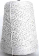 WHITE 10/2 Cotton mercerized