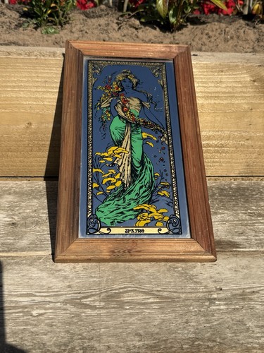 Vintage mucha mirror - mucha, pictures