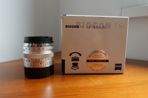 Carl zeiss biogon 28mm - carl, t*