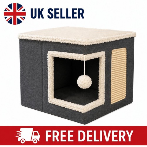 Premium foldable cat house - foldable,