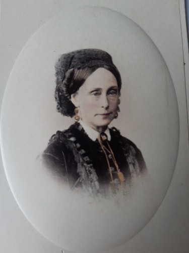 Cdv hand coloured - cdv,