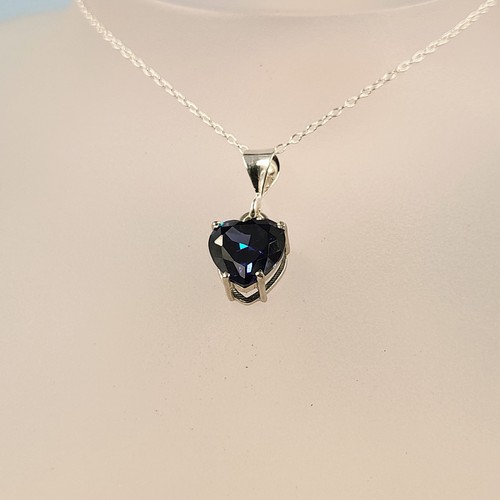 Tanzanite silver pendant - tanzanite, pendant,