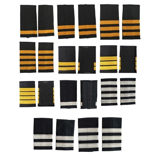 1set captain epaulets pilot - 1set,