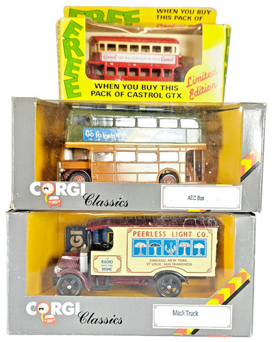 Job lot corgi classics - corgi, aec