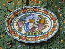 Folk Art platter  Plate
