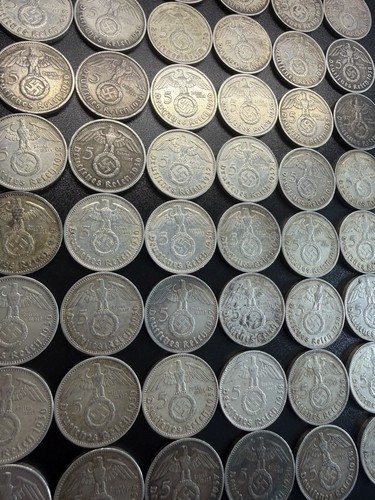 German reichmark silver - 5,