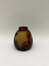 Emile Galle Vase In Cylinder