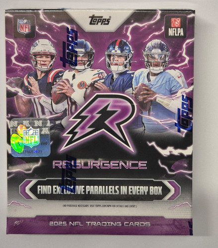 Topps nfl 2025 - resurgence, mega