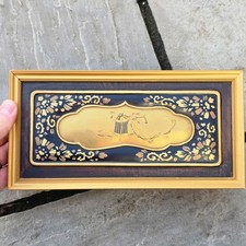 Antique Japanese Lacquer Panel