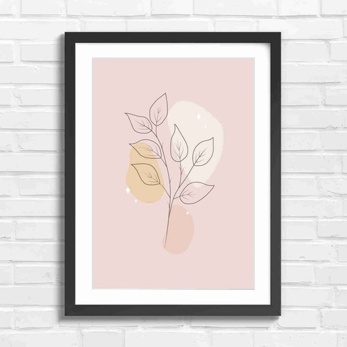 Abstract minimalist botanical - abstract,