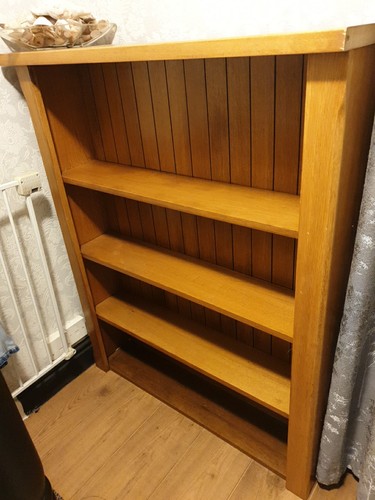 Bookcase has been cut fit - bookcase,
