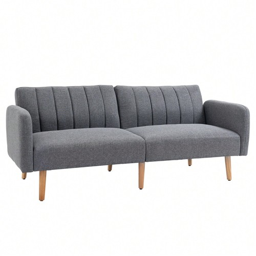 Homcom seater sofa bed grey - seater,
