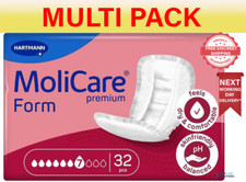 MoliCare Premium Form Super 7 Drops - 4 Packs of 32 - Multi pack
