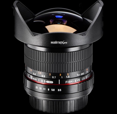 Fisheye 8mm lens for - 8mm,