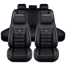 Fit Kia Sportage Car Seat Covers Pu Leather Full Set Waterproof Seat Protectors