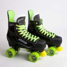Bauer X-LS Quad Roller Skates XLS PM - Airwave Wheels