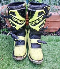 FLY RACING Maverick Motocross MX Motorcycle Boots UK 6