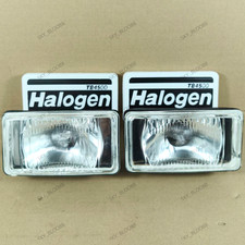 FOG LAMP ONE PAIR  12 VOLT 55 W ( CLEAR ) ADJUSTABLE FIT UNIVERSAL FREE SHIPPING